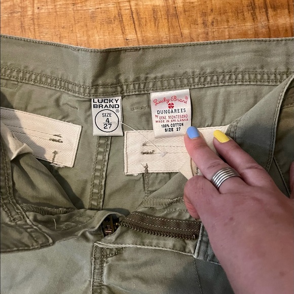 Lucky Cargo Shorts Size 4 or 27 - Picture 3 of 7